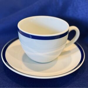 William Sonoma Brasserie cups and saucers